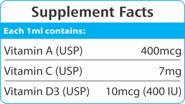 C Plus Max Drops Vitamin A+C+D  15ml - Image 2